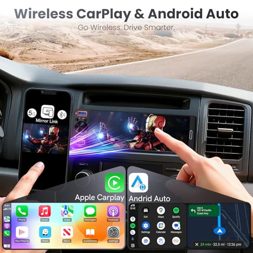 GBEER Single Din Car Stereo