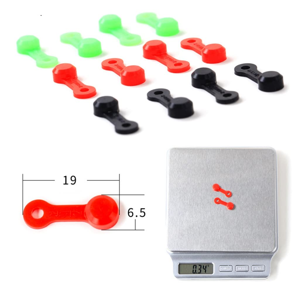 Bremse Schraubkappen, 20 Stück Gummi Bremsentlüftungsnippel Abdeckung Gummikappen Entlüftungsschraube Staubkappe Schmiernippelkappe für Autos und Motorräder Bremsentlüftung Schraubkappe,6.5mm