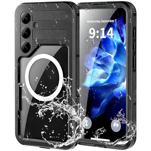 XIMAND for Samsung Galaxy S26 Plus Waterproof Case, Military-Grade Full Body Defense: IP68 Underwater Protection, Built-in Screen Protector & Camera Lens Cover, 10FT Waterproof Shockproof Dustproof.
