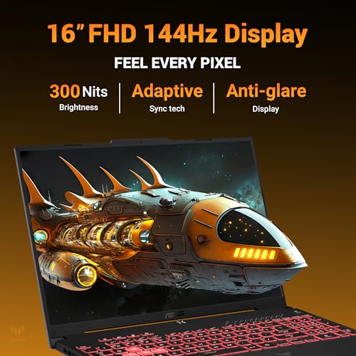 Image of ASUS TUF A16 (2025) , AMD Ryzen 7 7445HS, Gaming Laptop (RTX 4050-6GB /140W TGP /32GB RAM /1TB SSD /FHD+ /16 inch /56Whrs /Windows 11 /M365 Basic (1Year)* /Office Home 2024 /Mecha Gray /2.2Kg) FA607NUG-RL191WS