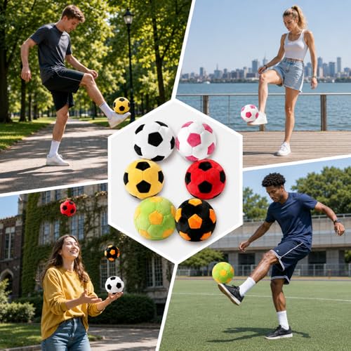 Hacky Kick Sack balles tricotées pour entraînement de coordination et jonglage