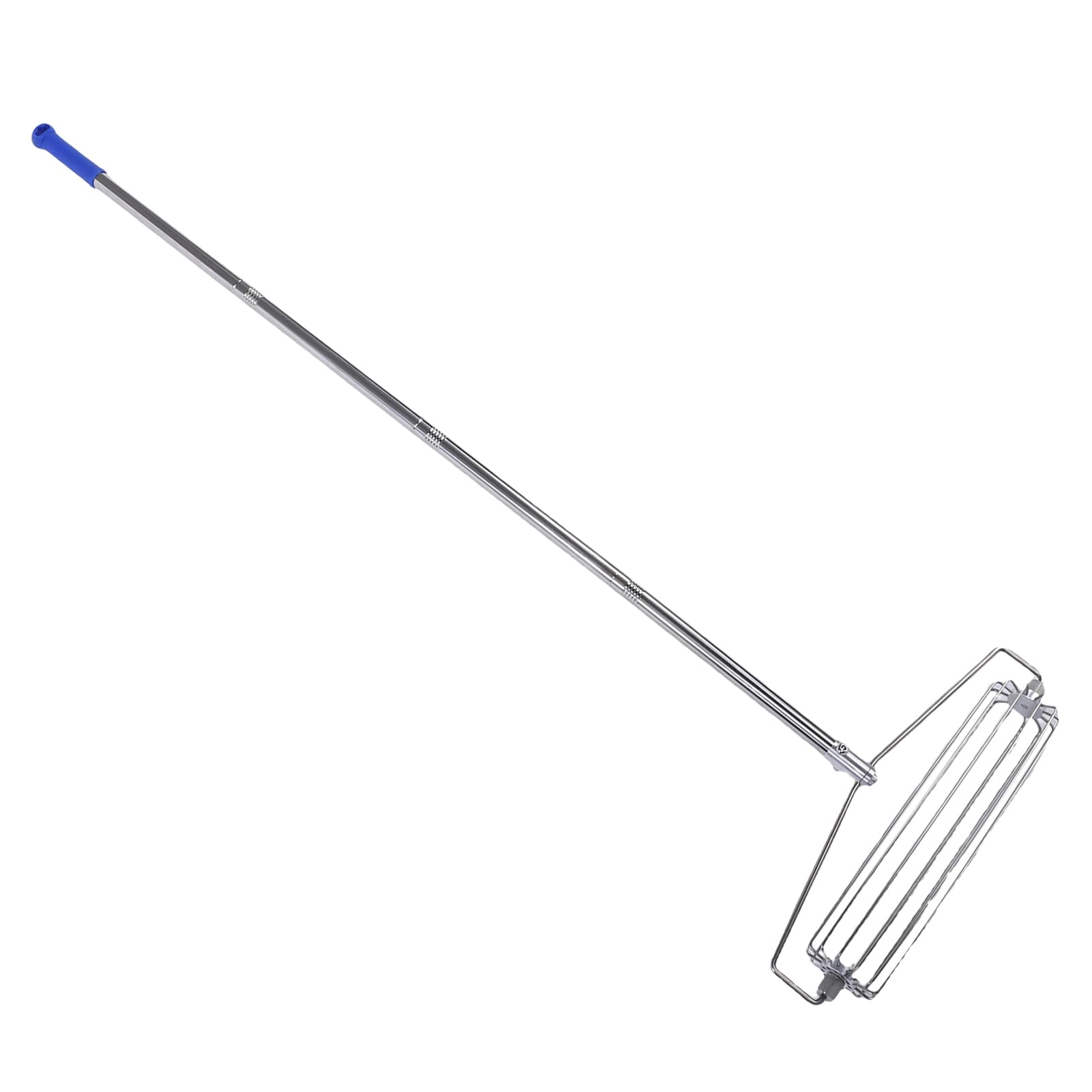 Rodillo de Rastrillo con Trampa de Duradero para Tareas de Nivelación de , Rastrillo de de Fácil Montaje para Atletas, Plástico PVC de 42,82 Oz