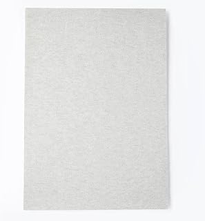 Bufanda de Lana Pura de Invierno Buff de Color Sólido Hombres Y Mujeres de Moda Común Pao Cálido Babero, Blanco crema, 175 cm o más
