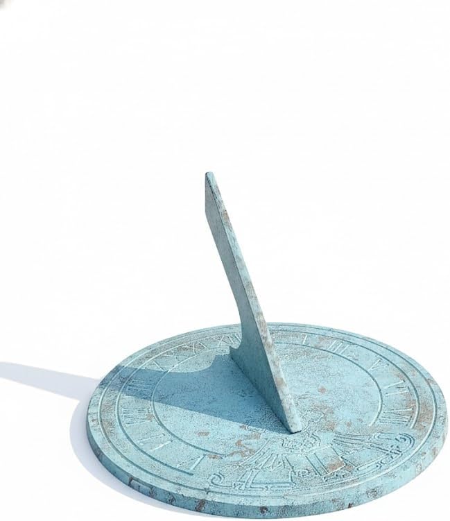 Antique-Style Sundial for Yard or Patio Outdoor Timepiece with Classic Charm