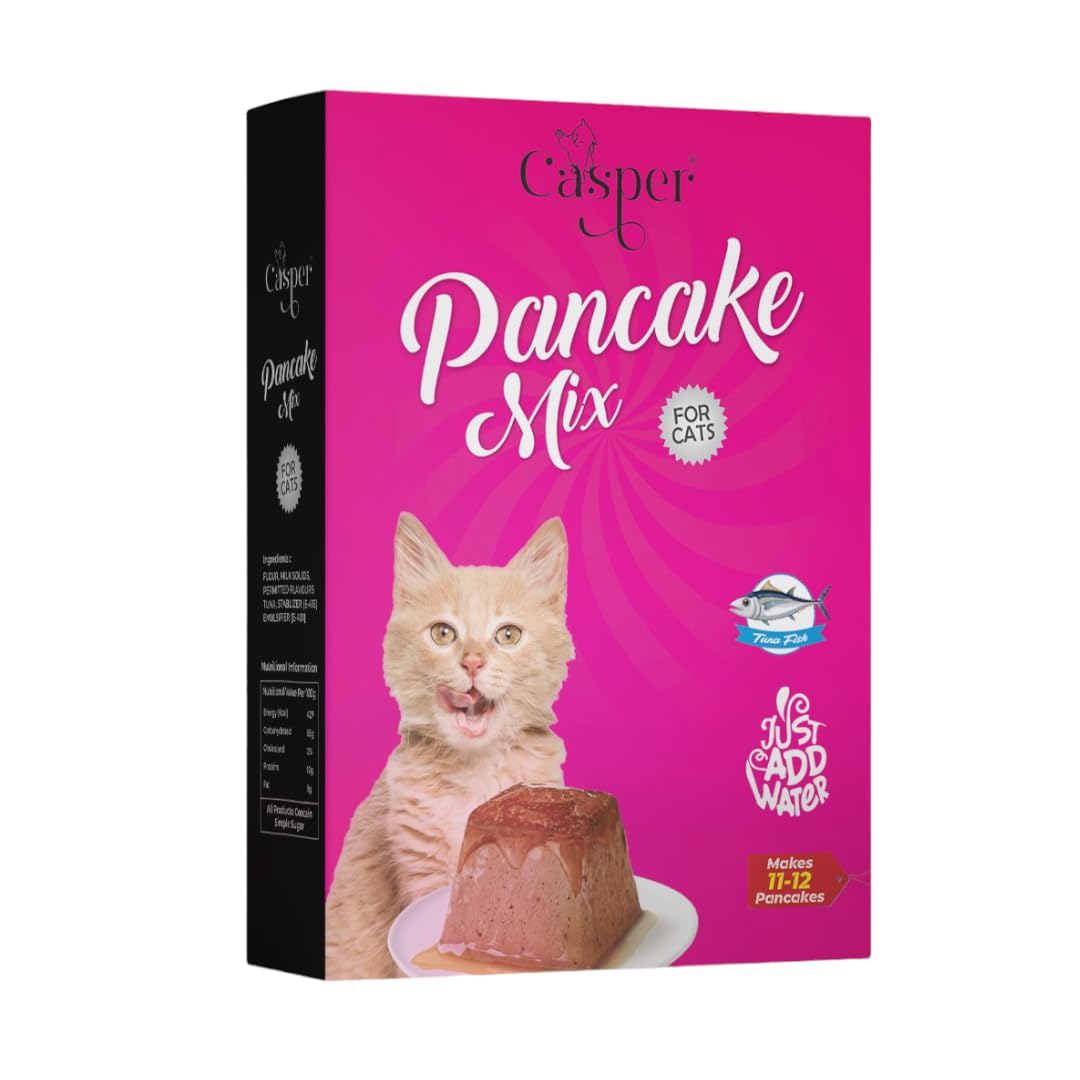 Cat Casper Cat Cakes Cat Food | Pancake Mixes for Cats Tuna 250gms (B0D5D39TKC) Amazon Price History, Amazon Price Tracker