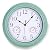 MUMTOP Indoor Outdoor Clock, 12 Inch Outdoor Waterproof Wall Clock with Thermometer and Hygrometer Combo for Patio Home Living Room Decor(Sage Green)