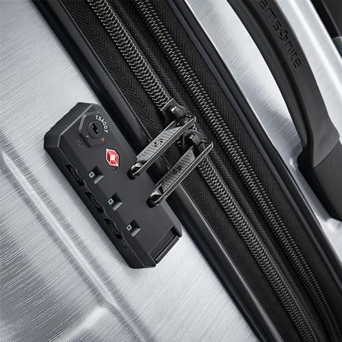 Image of Samsonite Centric 2 Hardside Expandable Luggage with Spinner Wheels, Silver, 2-Piece Set (20 /24)