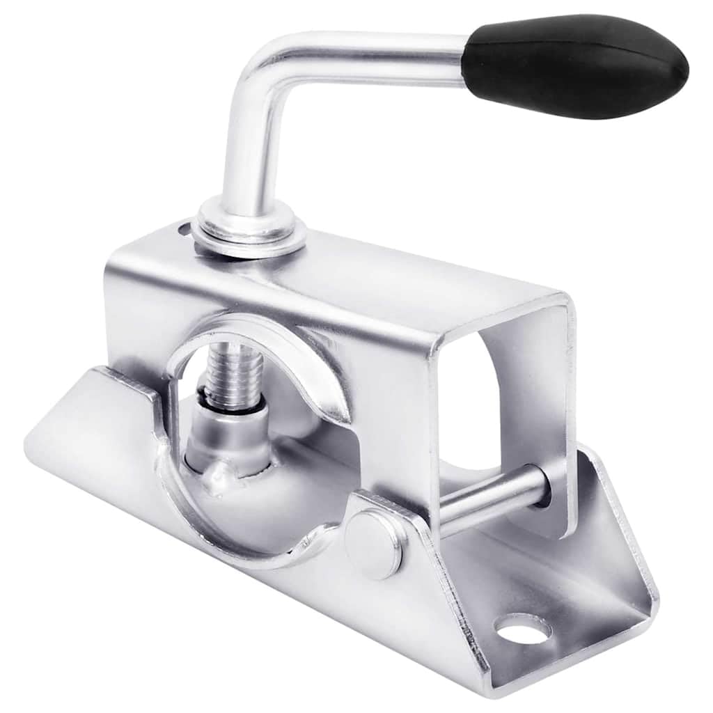 Generisch Stützrad für Anhänger mit Klemme 48 mm Verzinkter Stahl 5.2kg