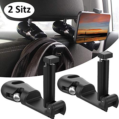 STYLINGCAR Gancho para reposacabezas de Asiento de Coche