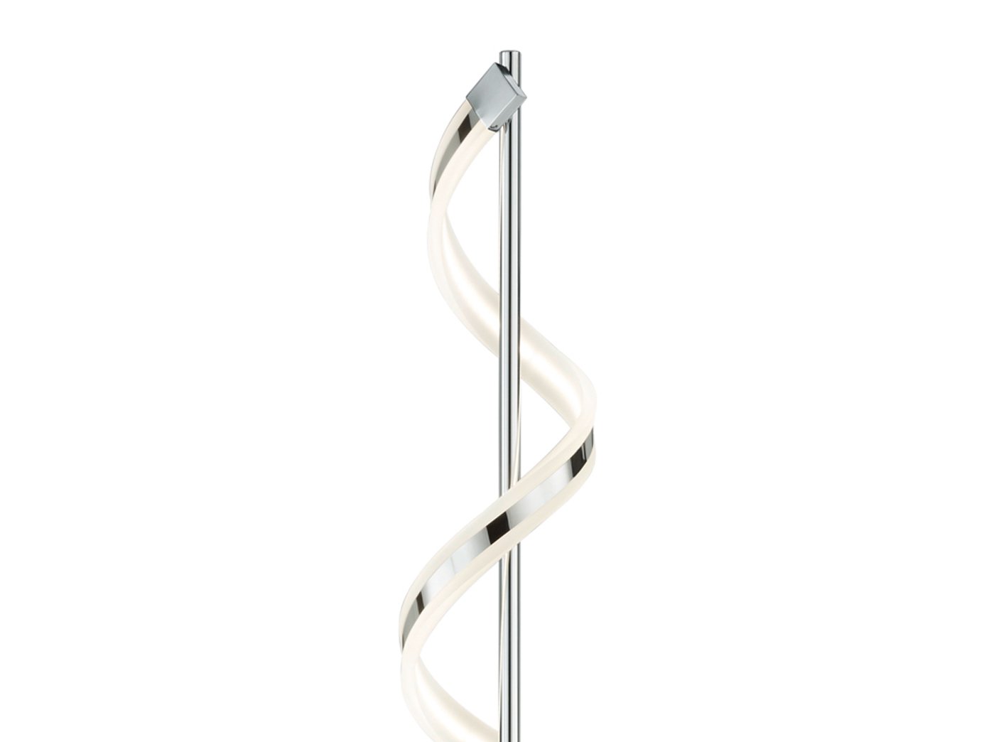 Trio Leuchten Sydney 472910106 lampa podłogowa LED chromowana metalowa z 20 W LED