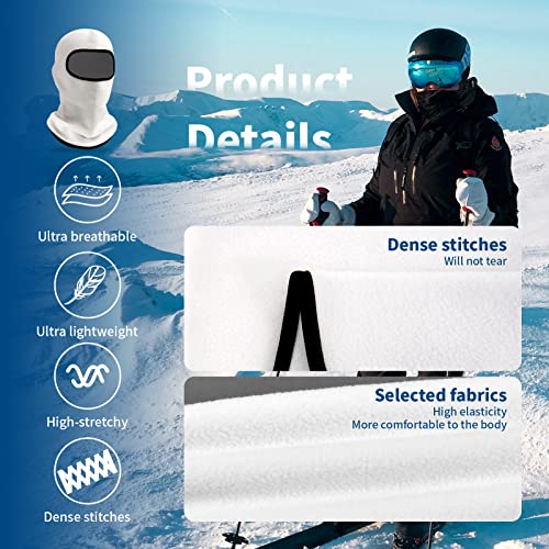 Image of YESLIFE Balaclava Ski Mask for Men and Women, Winter Face Mask, Shiesty for Skiing, Snowboarding & Motorcycle