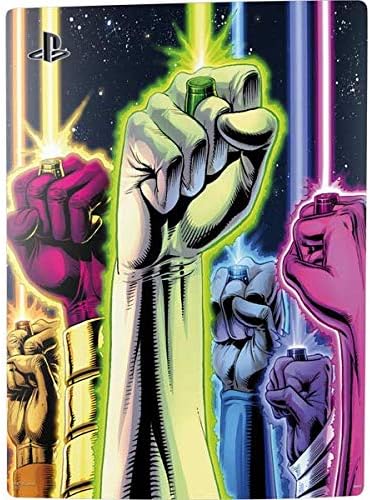 Skinit Decal Gaming Skin Compatible with PS5 Bundle - Officially Licensed DC Comics Green Lantern Blackest Night: Tales of The Corps 1 Cover Design