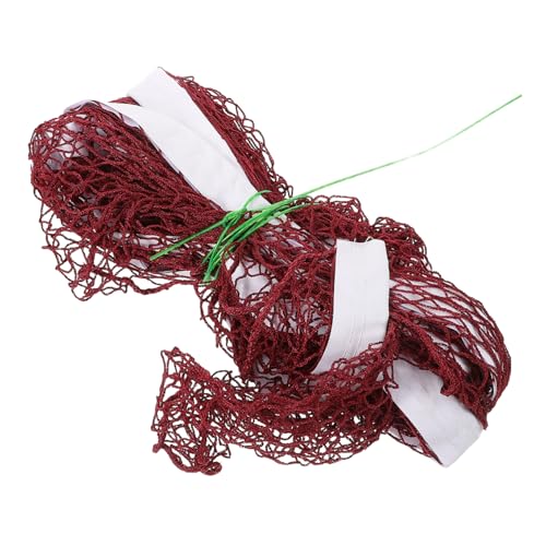KITANDOVE Red De Bádminton, Red De Entrada, Red De Voleibol Pequeña, Red De Voleibol Portátil con Soporte, Red De Bádminton Que Brilla En La Oscuridad, Red De Tenis Portátil, Red De