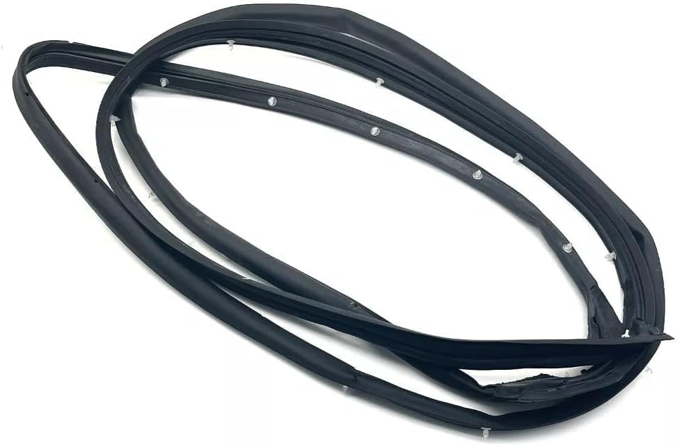 4PCS Door Weatherstrip Moulding Seal Replacement for Honda Accord Sedan 2003-2007 72325-SDA-A02 72365-SDA-A01