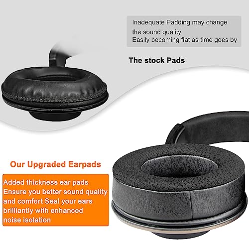 SOULWIT Cuscinetti Auricolari in tessuto a rete di...