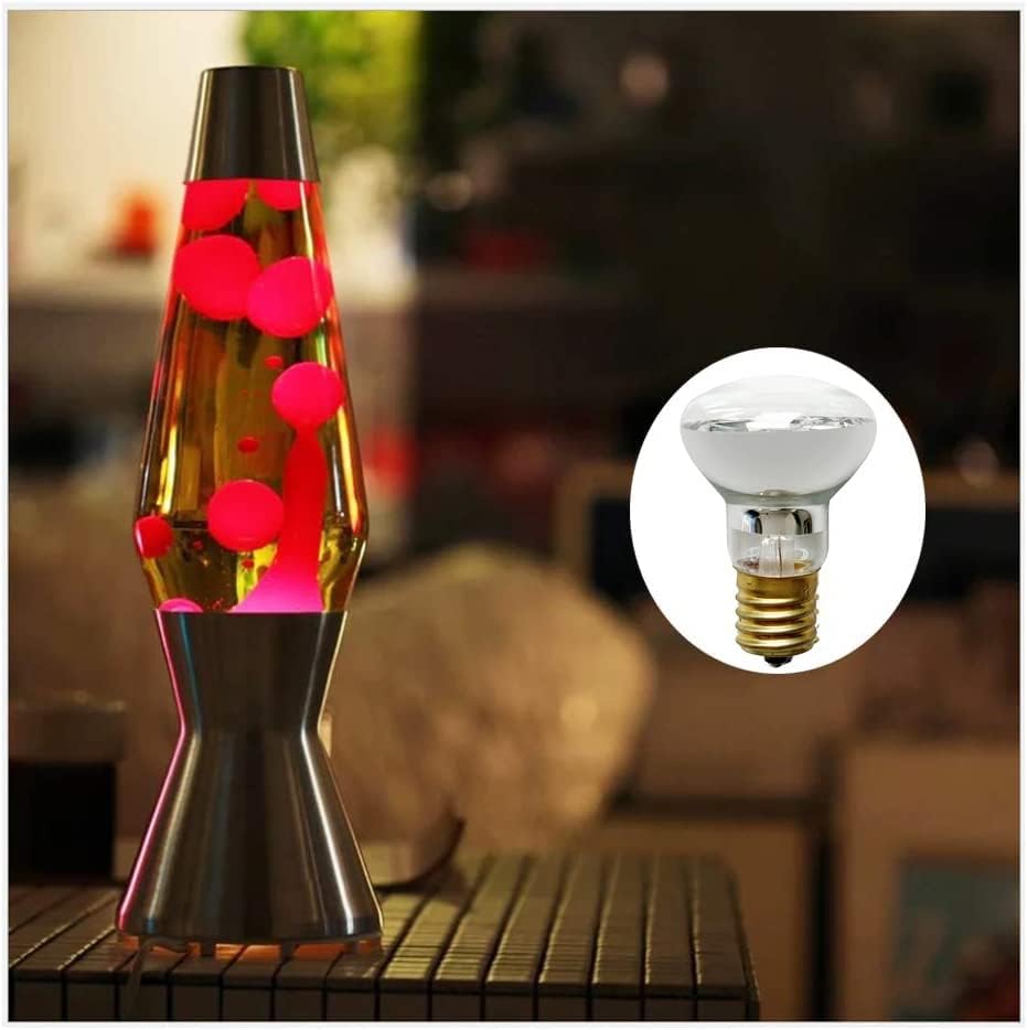Miniatura 6 de Bombillas de repuesto para lámparas de lava, bombilla de repuesto E17, lámpara de lava, lámparas con purpurina, bombillas R39 E17 de 40 W, 110 V-130
