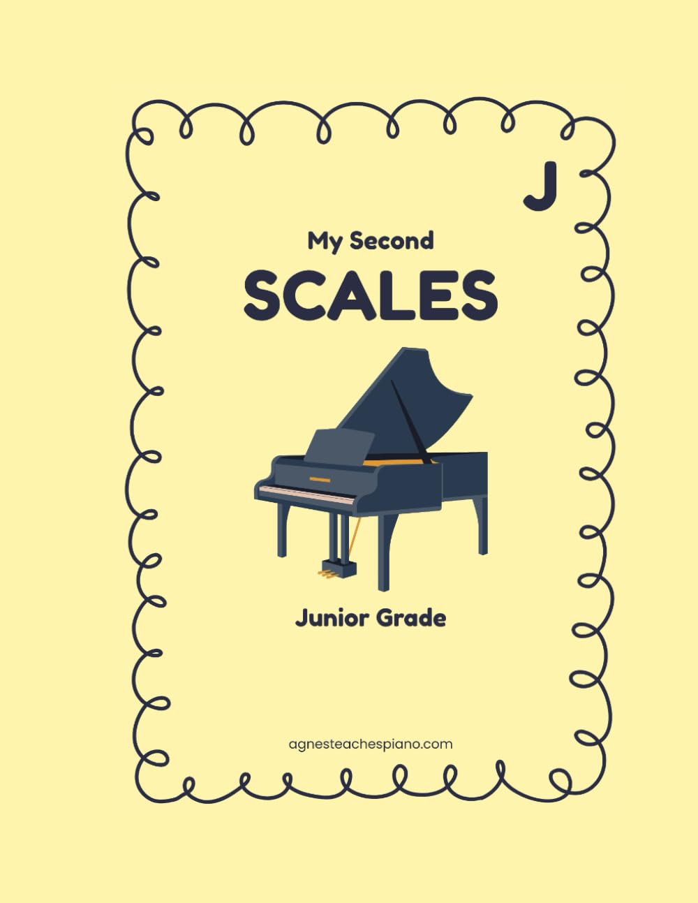 Livre My Second Scales pour maîtriser les gammes d'une octave et surmonter les dièses et bémols