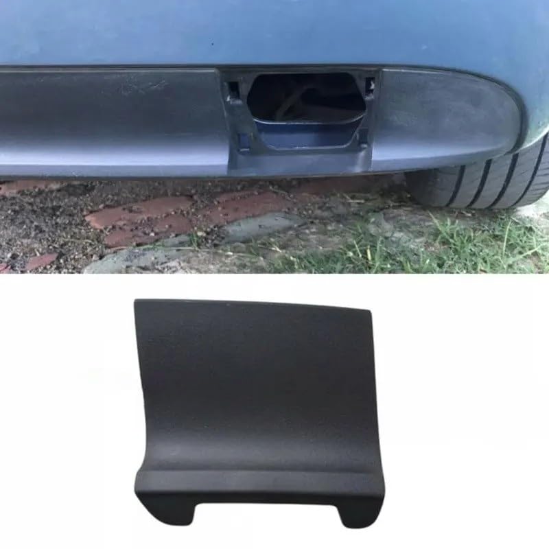 Rear Right Bumper Tow Hook Cover For Audi A4 2009-2012 - OE# 8K0807241, Easy Snap-On Install - View #3