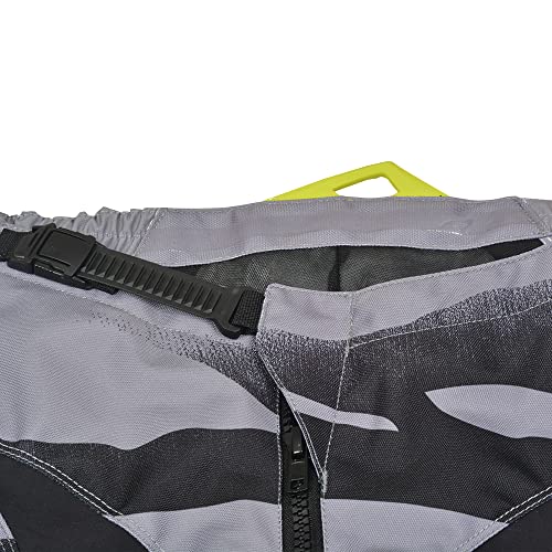 Willbros Motocross Jersey Hose Combo Erwachsene Offroad Reiten Passen MX Ausrüstungsset Dreckiges Fahrrad Grau (Jersey M Pants 32)
