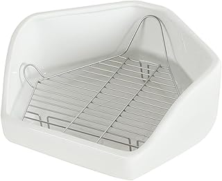 30pcsまけ 大 猫 トイレ ボックス ウサギ トイレ ハムスター トイレ ボックス ウサギ トイレ ボックス ウサギ 用 トイレ 白 ウサギ ケージ 陶器 チンチラ ウサギ トイレ ボ