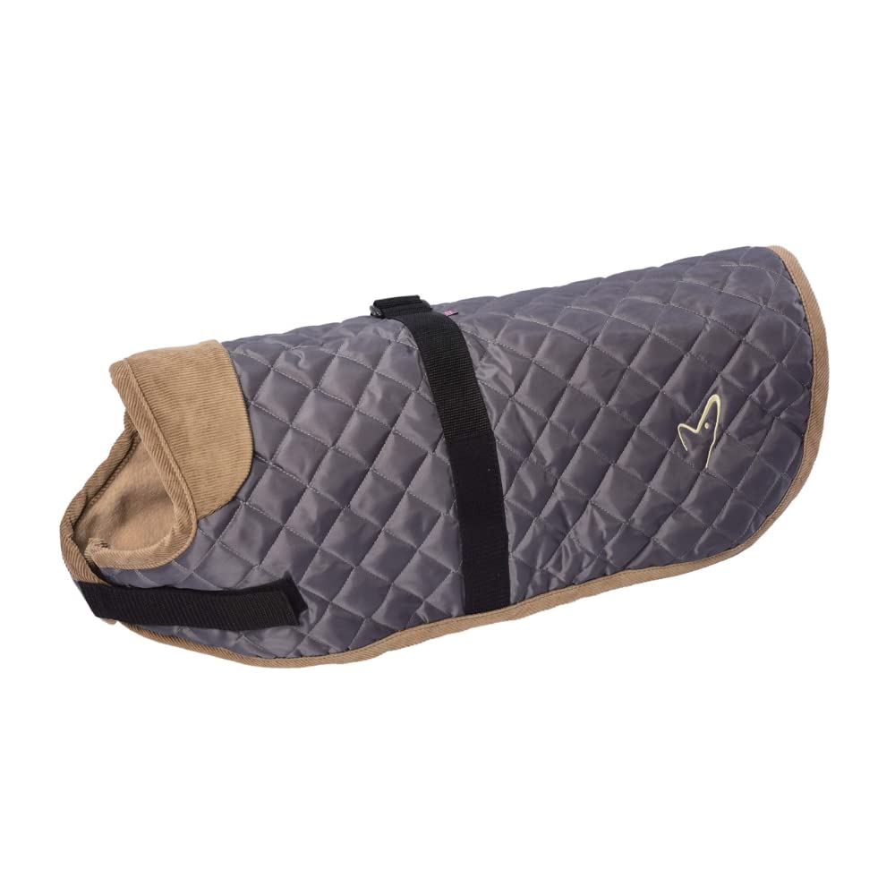 Gor Pets Worcester Coat providing a cozy and comfortable fit for any outing - 51cm (22") Grey, 20-inch