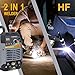 HUGEWELD Tig Welder TIG-200,HF TIG/Stick/Arc 2 in 1 TIG Welders,200 Amp 220V TIG Welding Machine,IGBT Inverter Portable Digital Display for Beginner