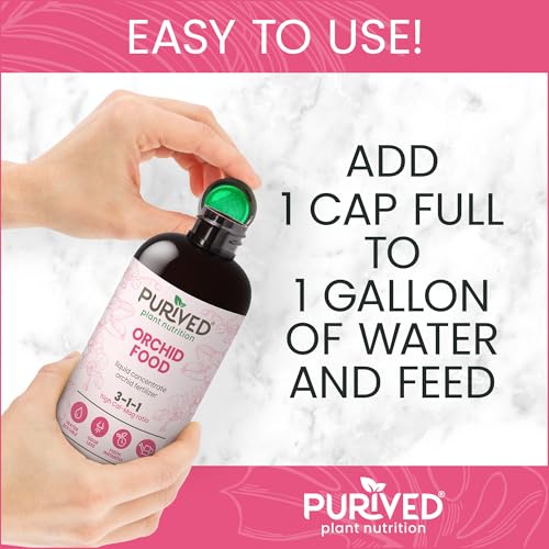 Fertilizante Líquido para Orquídeas Purived 16oz miniatura 3