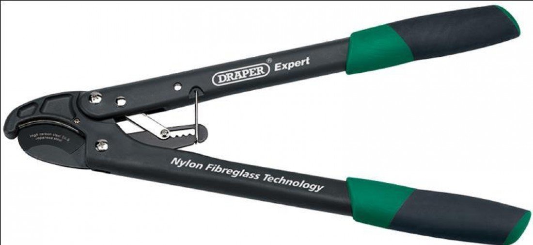 Lopper Draper Expert 03309 cliquet 480mm évite de coincer les lames dans le bois