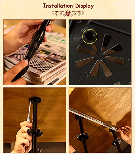 Soporte para Botellas de Vino con Repisa para Copas 100×35cm miniatura 5