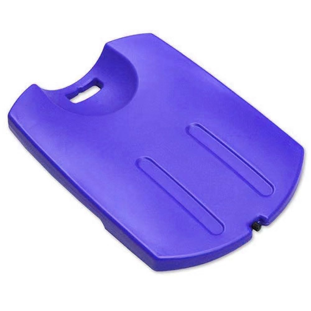 CPR Rescue Lifesaver Board- EMS Medical First Aid Supplies Cardiac Board- Home Pool CPR Easy Patient Lifting Portable Lightweight Recessed Handle Lifesaver CPR Board (Blue)