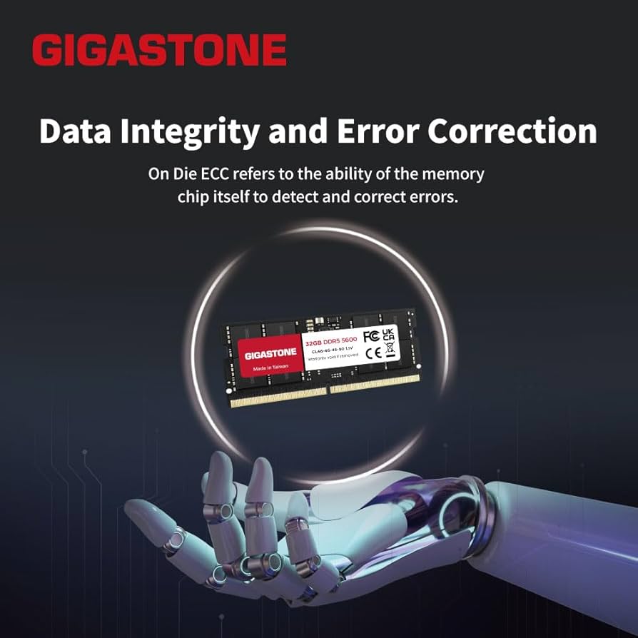 DDR5 RAM】 GIGASTONE 64GB Kit (2x32GB) DDR5 5600MHz PC5