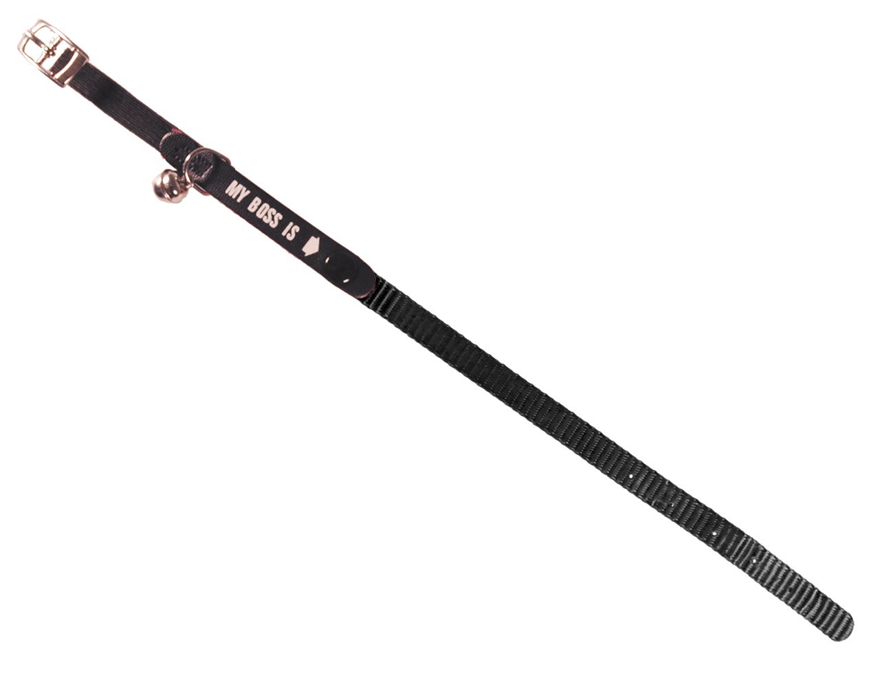 Nobby Pet Noir Cat Collars My Boss Is