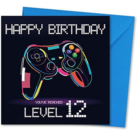 Eco-Friendly Birthday Card Age 12 with Envelope Cover