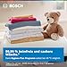Bosch Waschmaschine 8 kg Serie 4, 1400 UpM, Leiser Betrieb, Iron Assist, Speed Perfect, Nachlegefunktion, Hygiene Plus Programm, AquaSecure Plus, Langlebig mit Ersatzteilverfügbarkeit, WAN282K4
