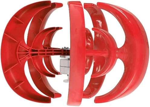 3000W-6000W High Efficiency Wind Turbine AC 12V 24V 48V Output Vertical Axis Wind Turbine Generator with MPPT Controller for Home, Boats, Street Lighting