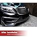 Carbon Fiber Front Bumper Air Intake add-on Parts fits for Mercedes Benz S-Class W222 S63 AMG 2014-2017 Front Bumper with Air Intakes Fog Light Trim Front Bumper Spoiler Factory Outlet