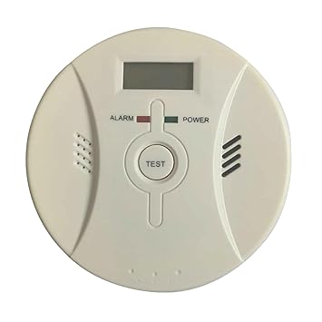 WOMBLE Smoke and Carbon Monoxide Detector Alarm Ceiling Mounted for Basement Attics