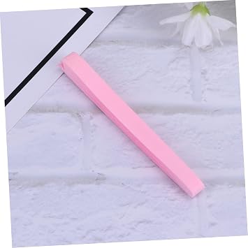60Pcs Portable Compression Makeup Puff Sticks, Pink Synthetic Sponge