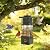 KRUOO Heavy Duty Metal Squirrel Proof Bird Feeder, 2.5LB Large Capacity, Weather Resistant, Easy Refill & Clean, Hanging Wild Bird Feeder