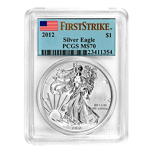 2012 American Silver Eagle First Strike $1 MS-70 PCGS