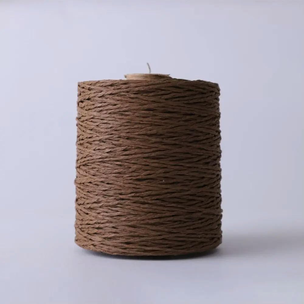 VIXDA 280-300m/Roll Raffia Straw Yarn For Knitting Crocheting Paper Threads DIY Handmade Summer Sunhat Beach Bag Material