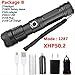 Produktbild RUOXI Taschenlampe Xhp90 Die Leistungsstärkste Led-Taschenlampe 26650 Oder 18650 Batterie & Xhp70.2 Taktische Taschenlampe 18650 Batteriepaket B