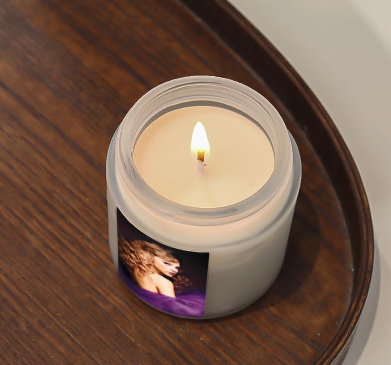 Miniatura 7 de Taylor Style Velas perfumadas para el hogar, juego de velas de aromaterapia para mujeres, cera de soja, velas en tarro ámbar de larga duración para