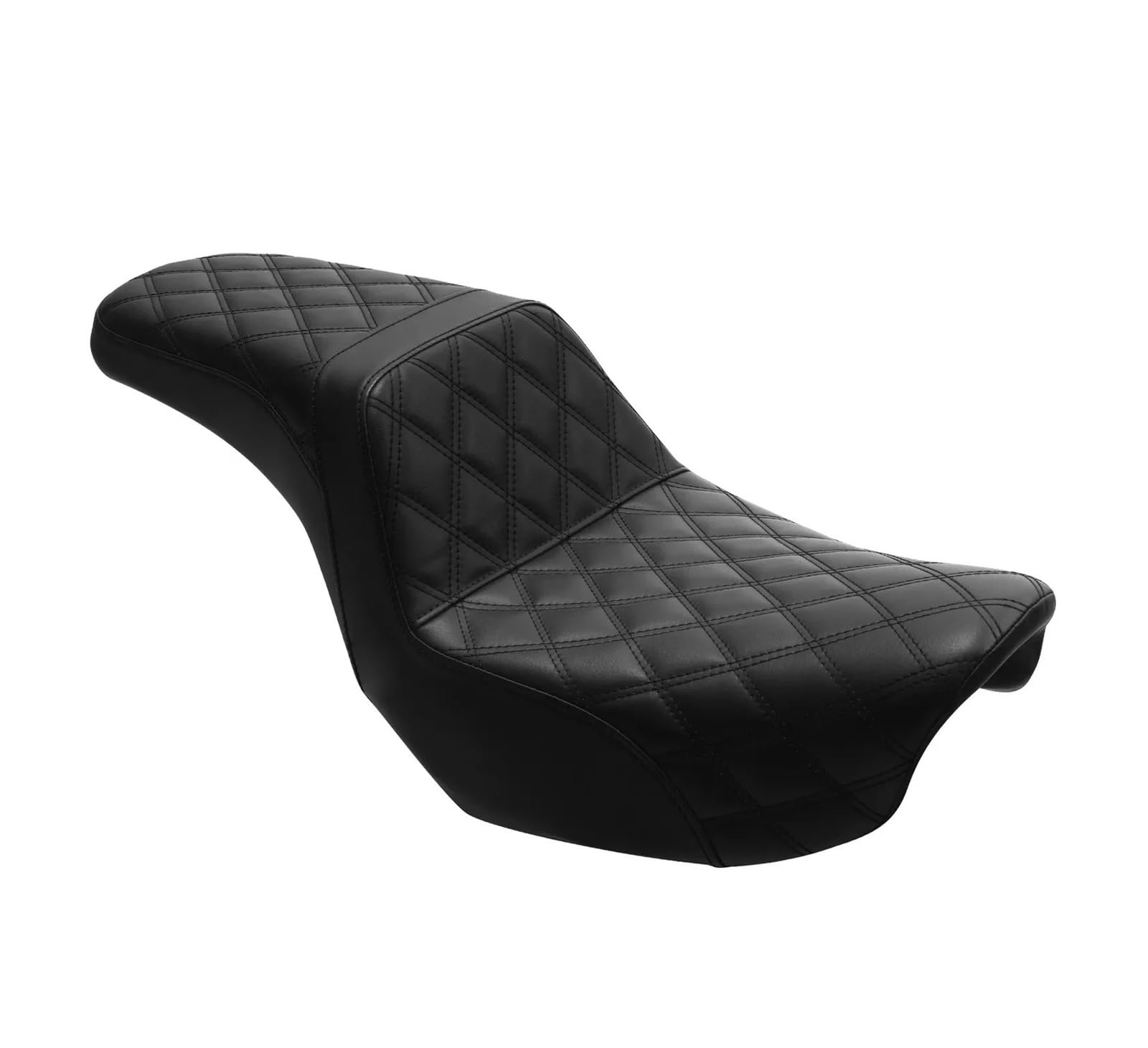 Motociclo Sedile Passeggero Accessori per moto Sella conducente passeggero riscaldata per uso urbano. Per Dyna Super Glide Low Rider 2006-2017 S11-03-BK-H(A)
