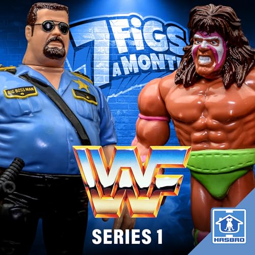 Page de couverture de Looking Back At WWF Hasbro Series 1 (1990)