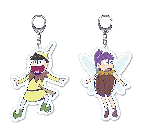 おそ松さん　十四松パン＆ティンカーイチ　アクリルキーホルダーセット グッズ: おそ松さん 十四松パン＆ティンカーイチ アクリル