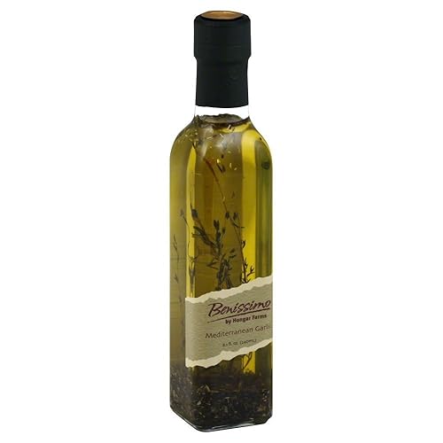Benissimo Aceite gourmet ajo mediterráneo infundido con hierbas 810 onzas paquete de 3