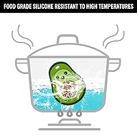 Vista 4 de Juguetes de dentición para bebés, mordedor de silicona de grado alimenticio con soporte de clip para chupete de una sola pieza, regalo para bebé