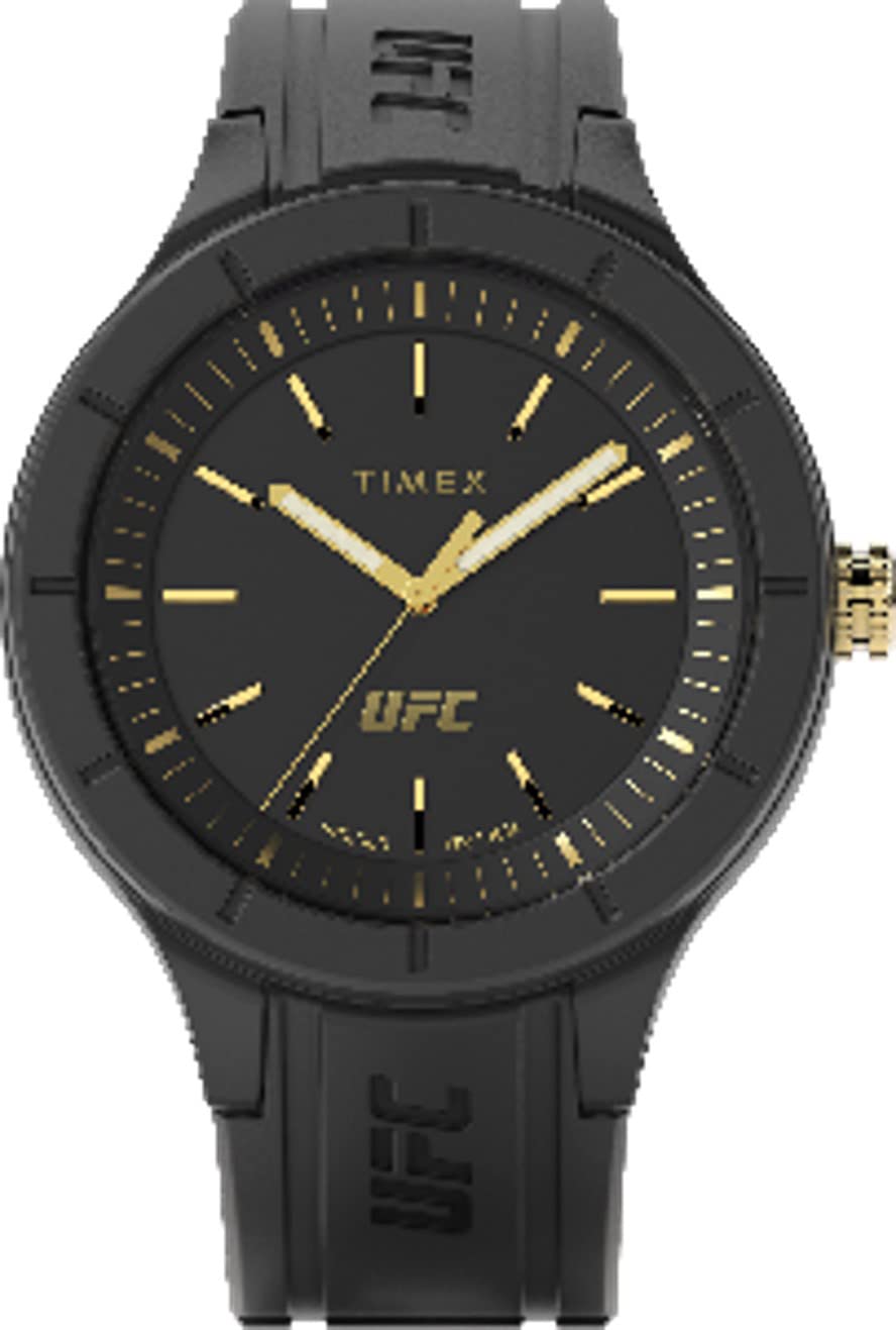 Timex UFC Women's 38mm Black Silicone Strap Watch TW2V56900