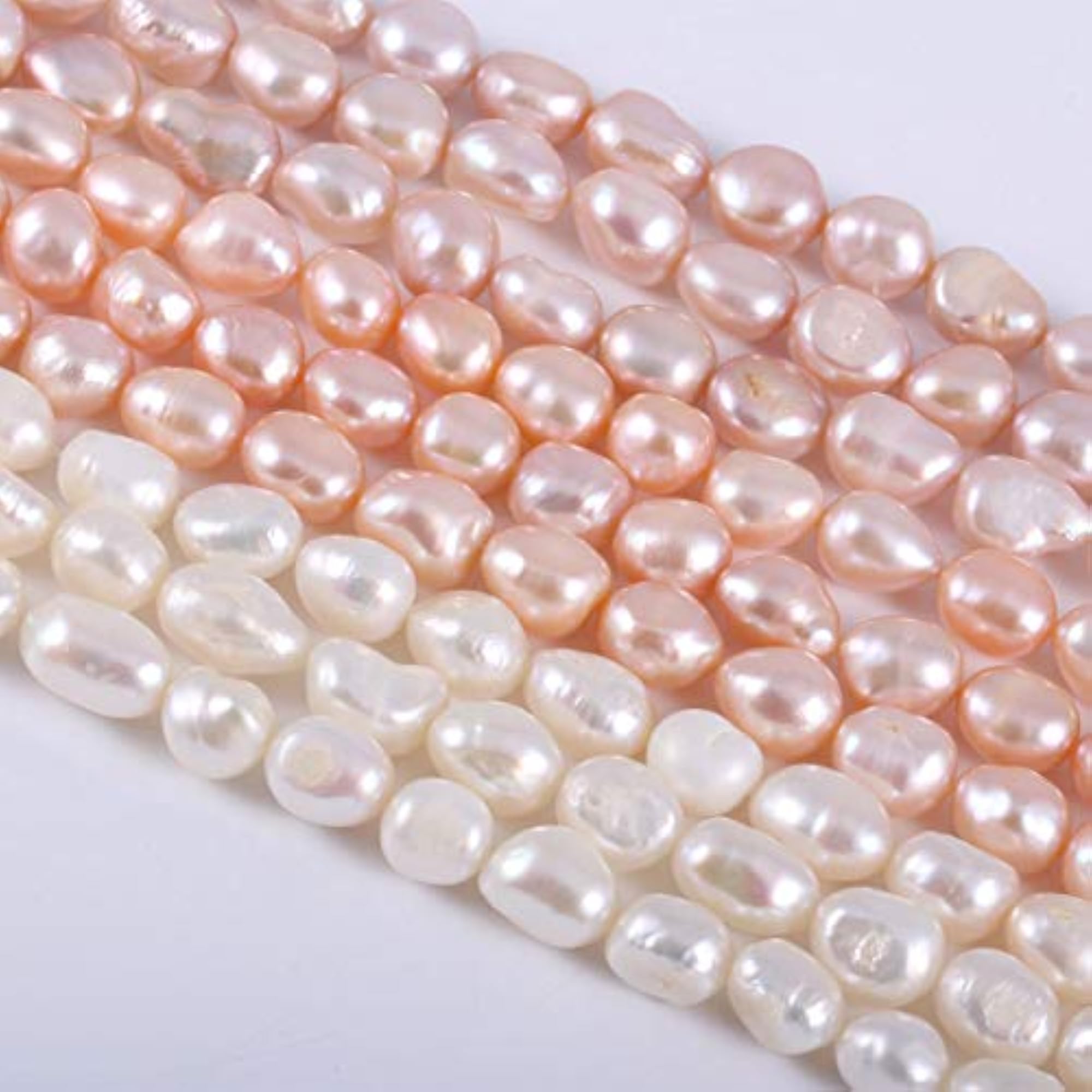 Natural Freshwater Pearls Beads for DIY Necklace & Bracelet